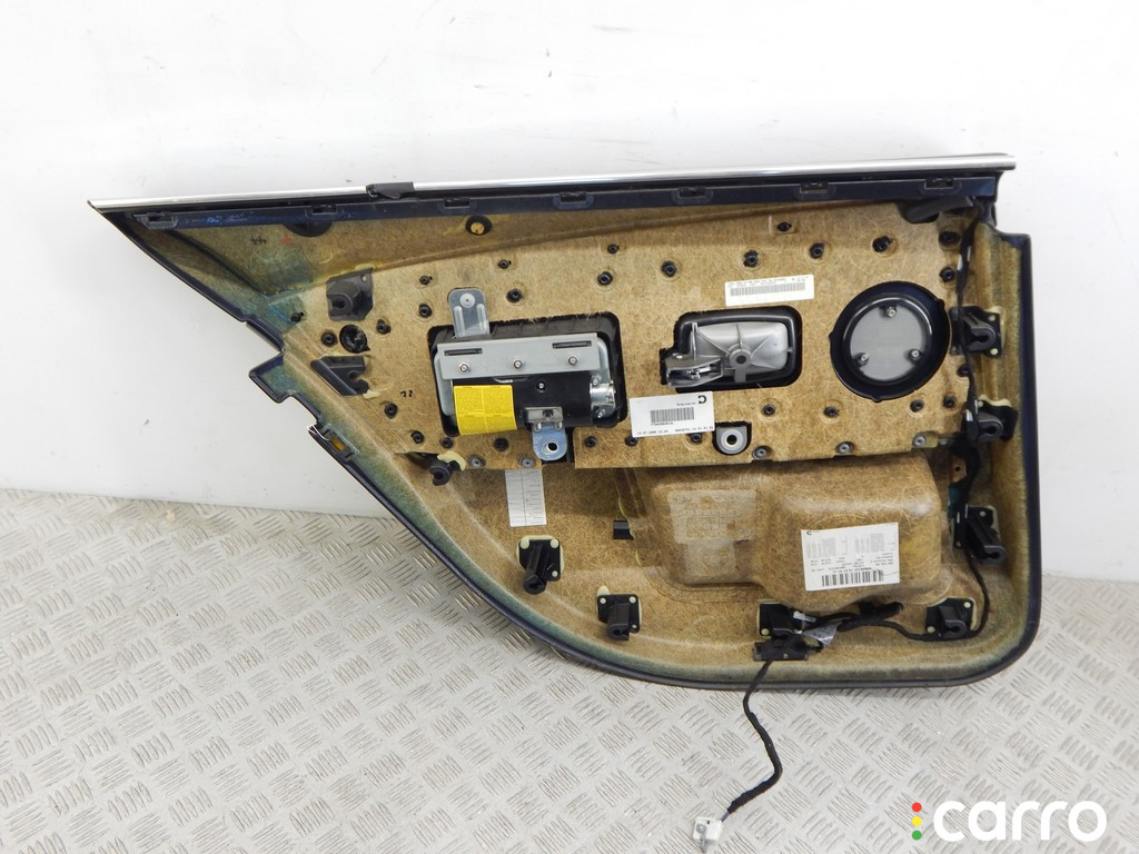 51427038708, 7038708 Обшивка двери задней правой (дверная карта) BMW 7-series (E65/66) 2005г. - фото №7