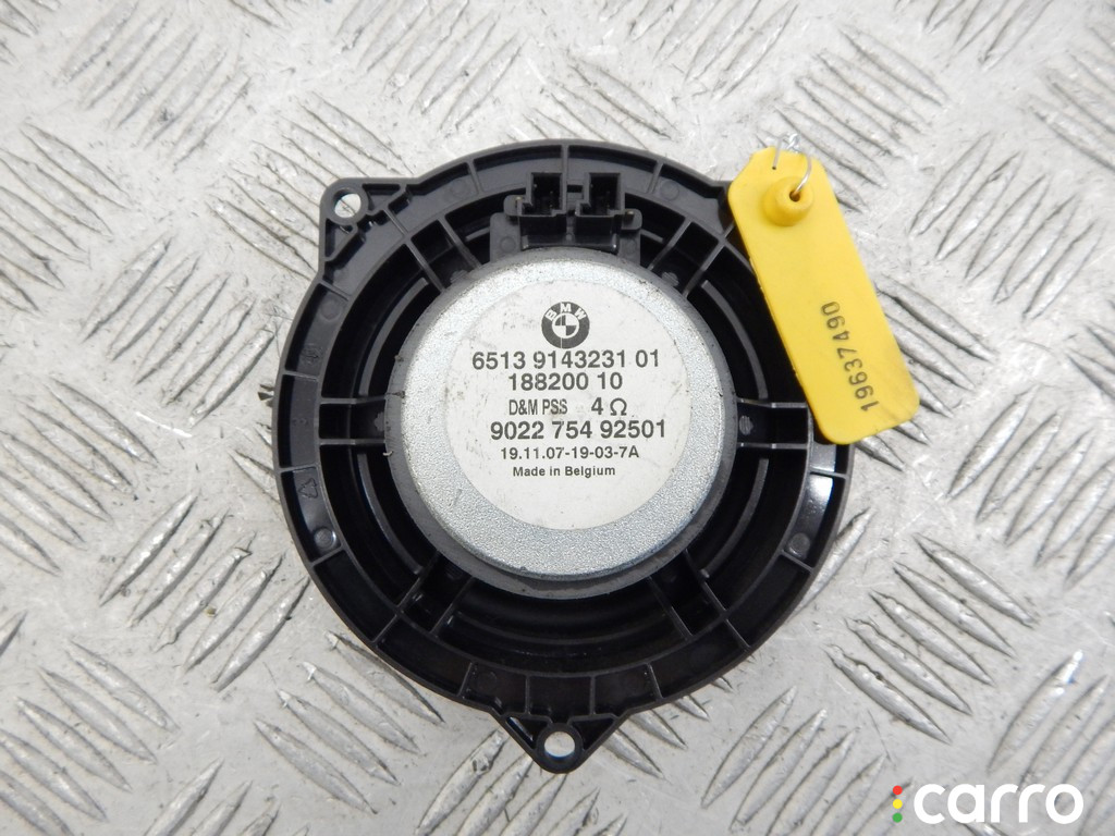 65139143231, 9143231, 65126923976, 6923976 Динамик двери задней правой BMW 3-series (E90/91/92) 2008г. - фото №2