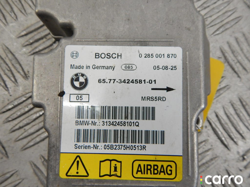 8364542, 61138364542 Блок AirBag BMW X3-series (E83) 2005г. - фото №2