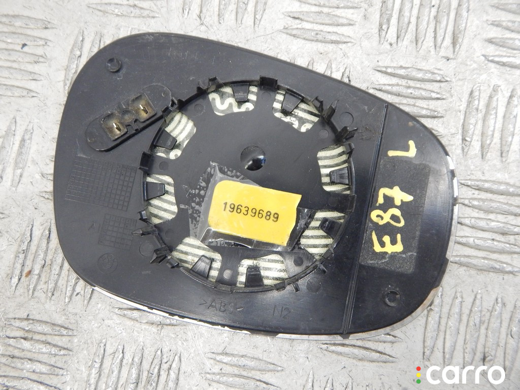 51167252893, 7252893, 51167158319, 7158319 Стекло зеркала наружного левого BMW 1-series (E87) 2009г. - фото №2