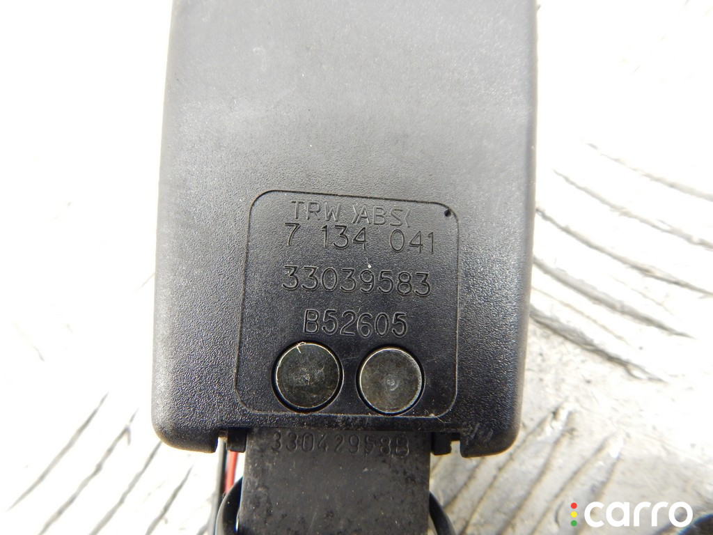 72117134041, 7134041, 72119117209, 9117209 Замок ремня безопасности BMW 7-series (E65/66) 2005г. - фото №2