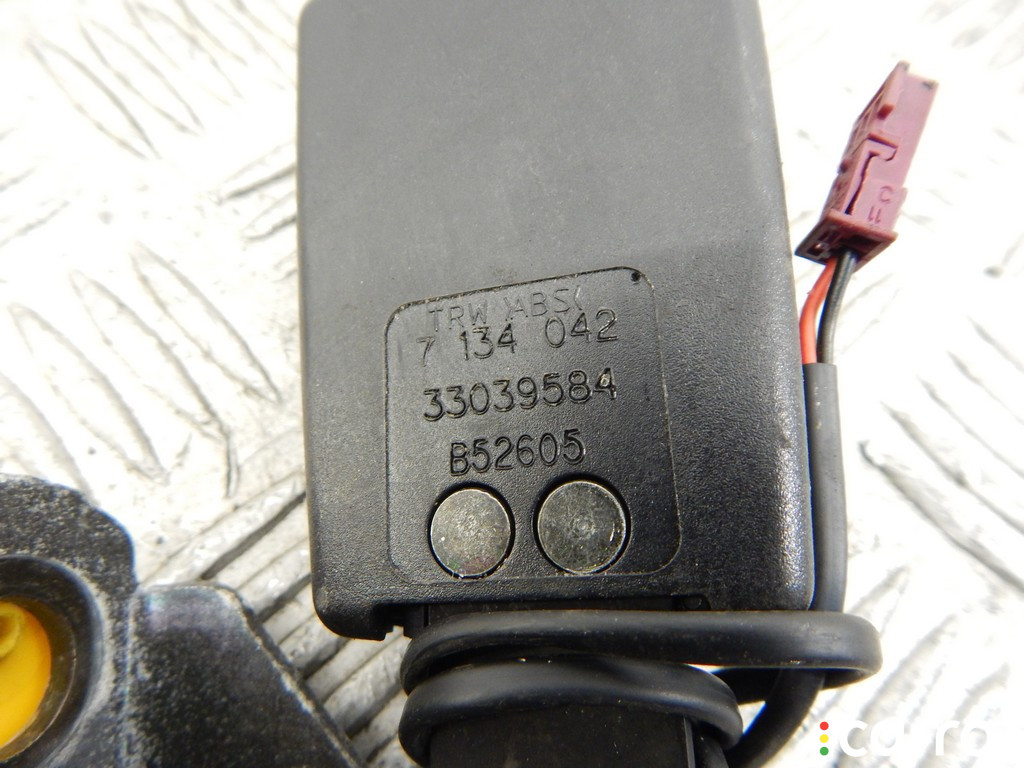 72117134042, 7134042, 72119117210, 9117210 Замок ремня безопасности BMW 7-series (E65/66) 2005г. - фото №2