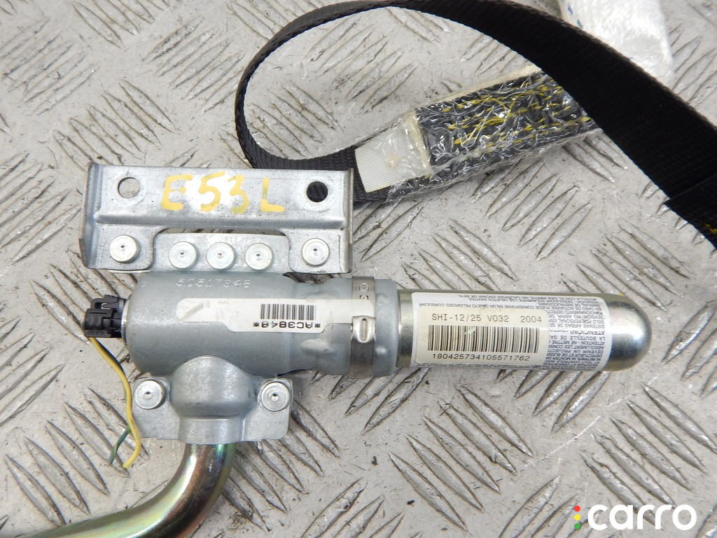72128267157, 8267157 Подушка безопасности боковая (шторка) левая BMW X5-series (E53) 2004г. - фото №2