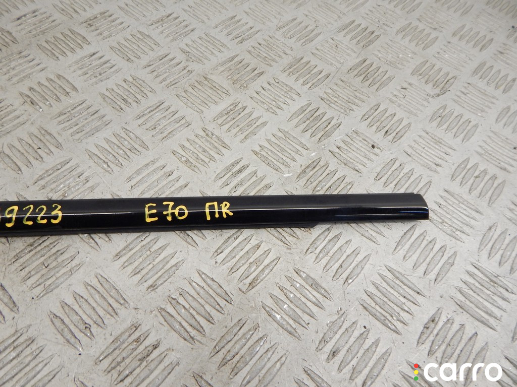 51337207842, 7207842 Молдинг стекла двери передней правой наружный BMW X5-series (E70) 2007г. - фото №2