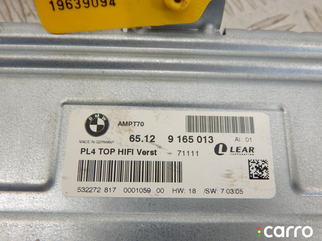 9205185, 65129165013, 9165013, 65129143633, 9143633, 65129204842, 9204842, 65129205185, 65129199860, 9199860, 65129196250, 9196250, 65129180183, 9180183, 65129177520, 9177520, 65129166075, 9166075, 65129144275, 9144275, 65129141667, 9141667, 65129130698, 9130698 Усилитель музыкальный BMW X5-series (E70) 2007г. - фото №3