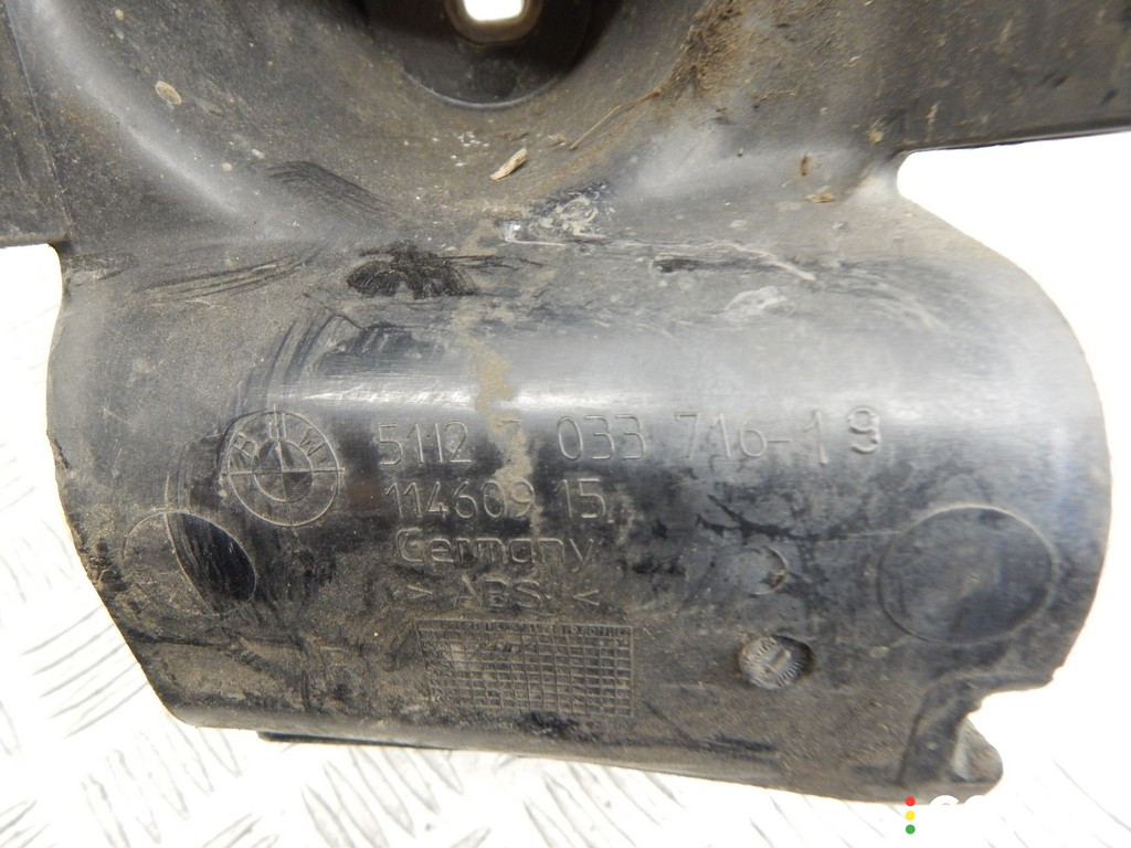 51127033716, 7033716 Кронштейн крепления бампера заднего BMW 5-series (E60/61) 2003г. - фото №4