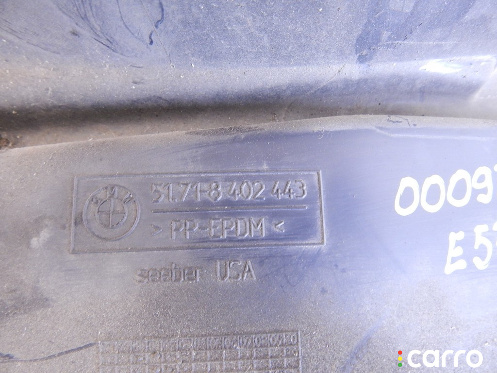 51718402443, 8402443 Защита арок передняя левая (подкрылок) BMW X5-series (E53) 2003г. - фото №8