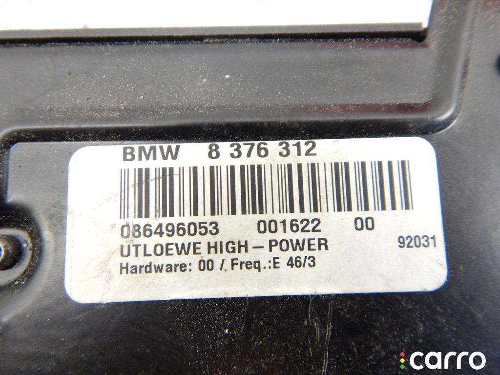 65128376312, 8376312 Усилитель музыкальный BMW 3-series (E46) 1999г. - фото №4