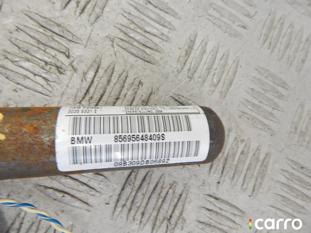 72126956484, 6956484 Подушка безопасности боковая (шторка) правая BMW 1-series (E87) 2009г. - фото №2