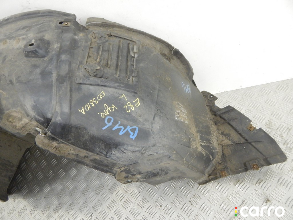 51717180149, 7180149 Защита арок передняя левая (подкрылок) BMW 1-series (E87) 2009г. - фото №2