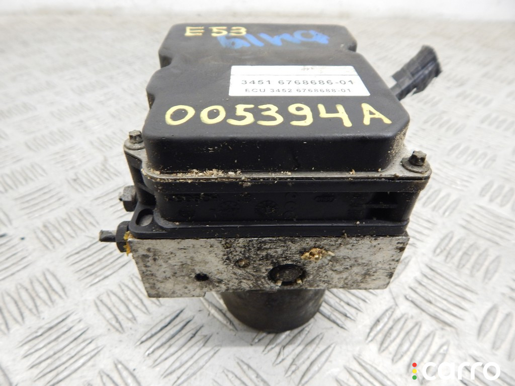 34516768686, 6768686 Блок ABS BMW X5-series (E53) 2004г. - фото №3