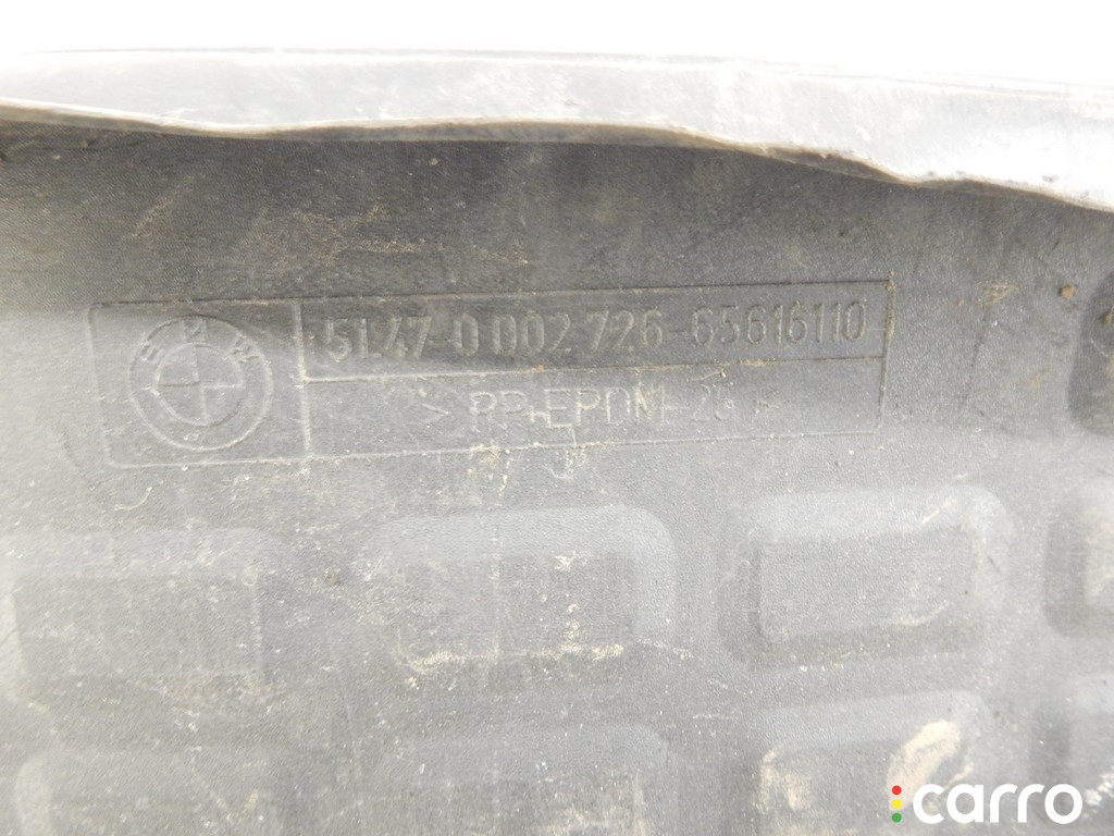 51470002726, 0002726 Ковер багажника BMW X5-series (E53) 2005г. - фото №3