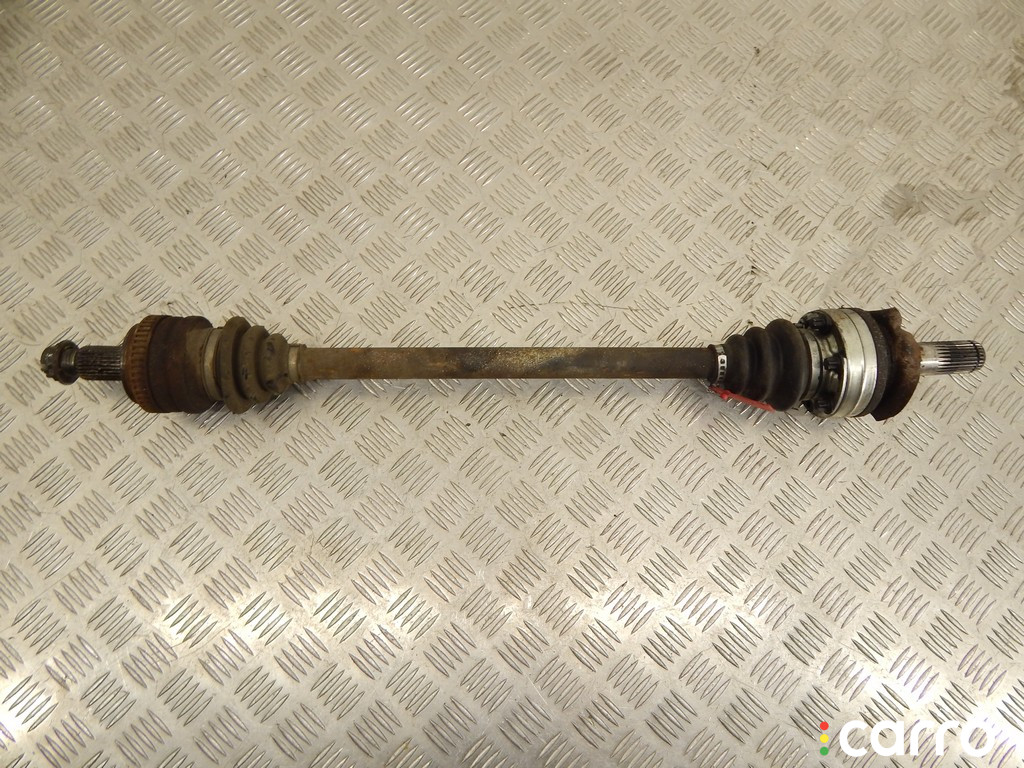 33217553562, 7553562 Полуось задняя (приводной вал, ШРУС) BMW 3-series (E90/91/92) 2005г. - фото №2