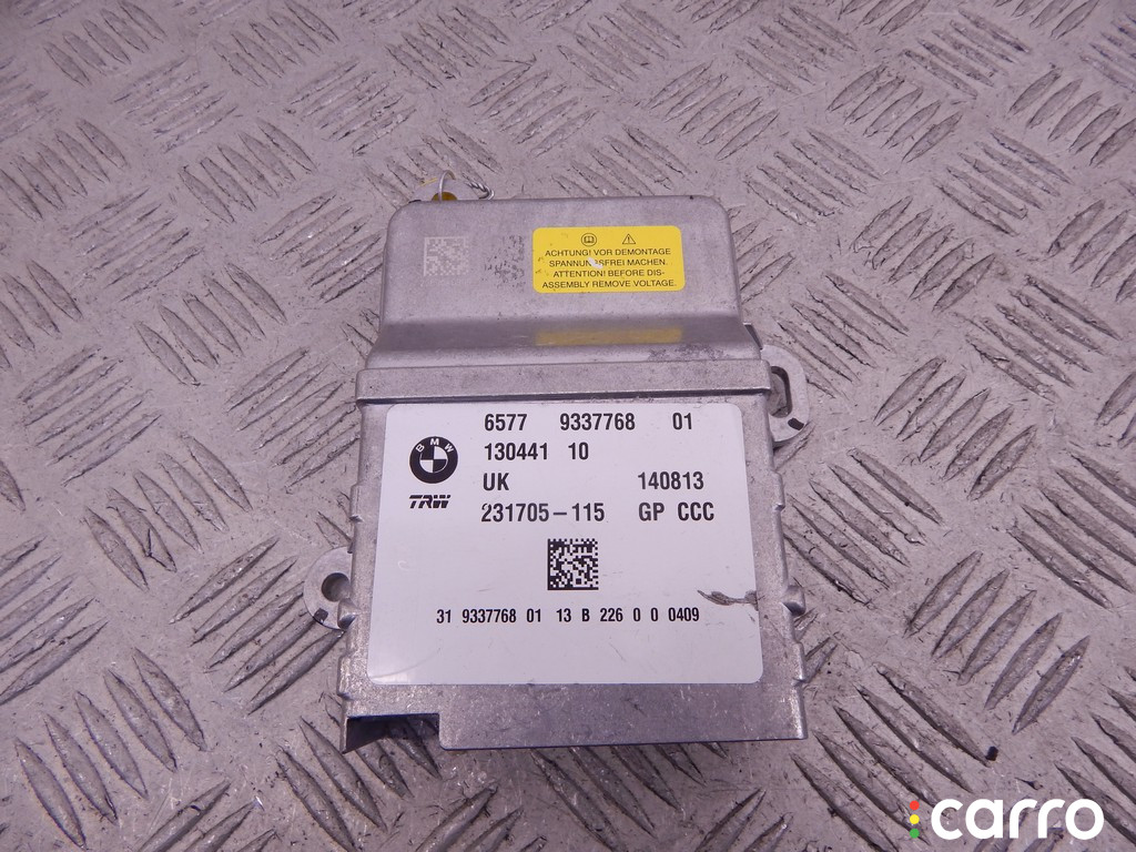 65779337768, 9337768 Блок AirBag BMW i3-series (I01) 2013г. - фото №1