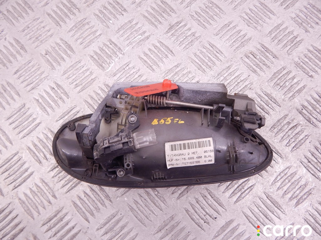 51217191901, 7191901, 51217159239, 7159239 Ручка наружная передняя левая BMW 7-series (E65/66) 2005г. - фото №2