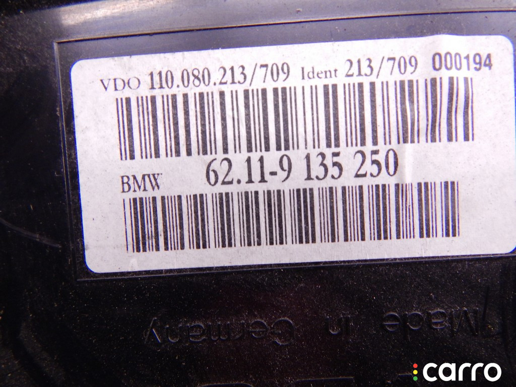 62119135250, 9135250, 62119130126, 9130126, 62116983150, 6983150, 62116971895, 6971895, 62116974573, 6974573, 62116968722, 6968722 Щиток приборов (приборная панель) BMW 5-series (E60/61) 2006г. - фото №5