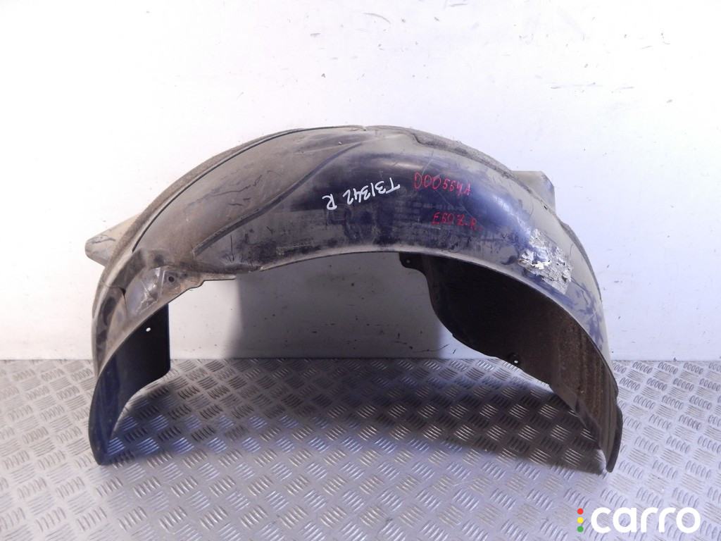 51717180406, 7180406 Защита арок задняя правая (подкрылок) BMW 5-series (E60/61) 2008г. - фото №1