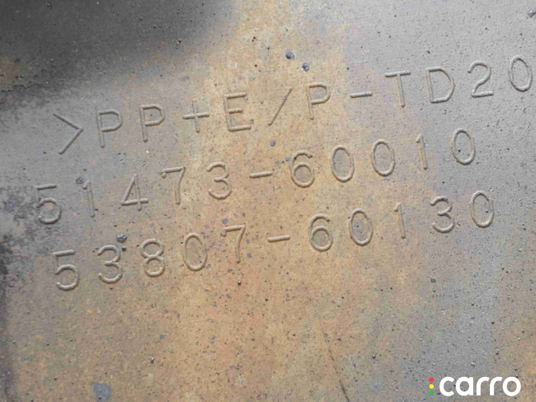 5385360030, 5380760130, 5147360010 Защита арок передняя правая (подкрылок) Toyota Land Cruiser 2010г. - фото №3