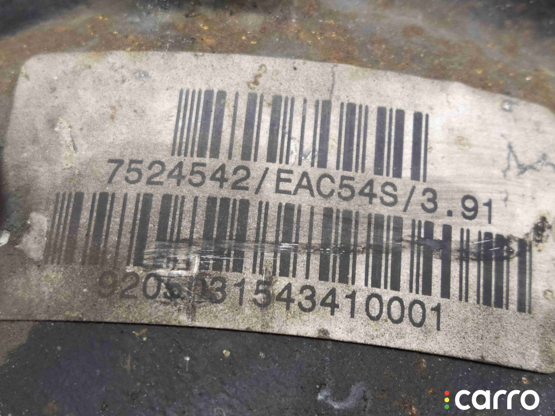 31507524542, 7524542, 31507512665, 7512665 Редуктор переднего моста BMW X5 E53 2005г. - фото №5