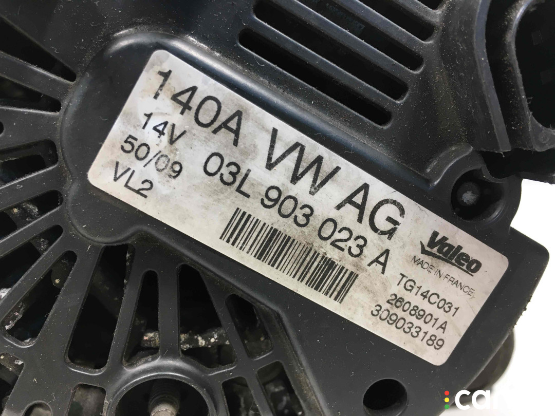 03L903023A, TG14C031 Генератор Volkswagen Tiguan 2015г. - фото №6