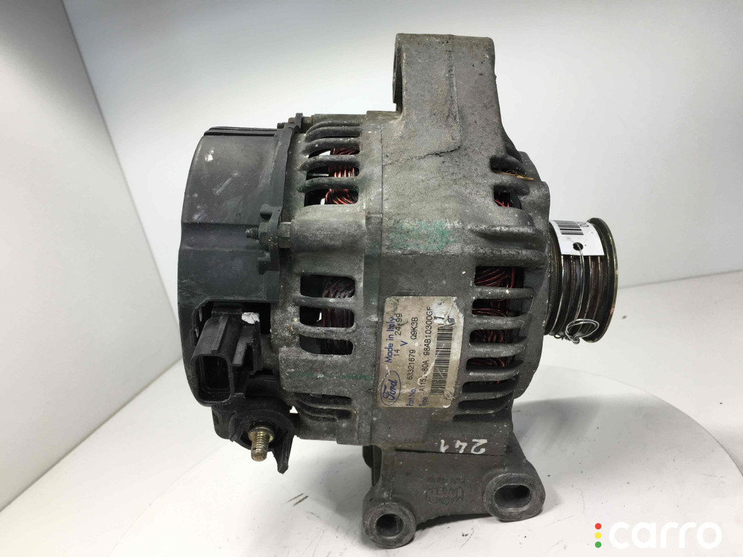98AB10300GF, 63321679 Генератор Ford Focus 2004г. - фото №4
