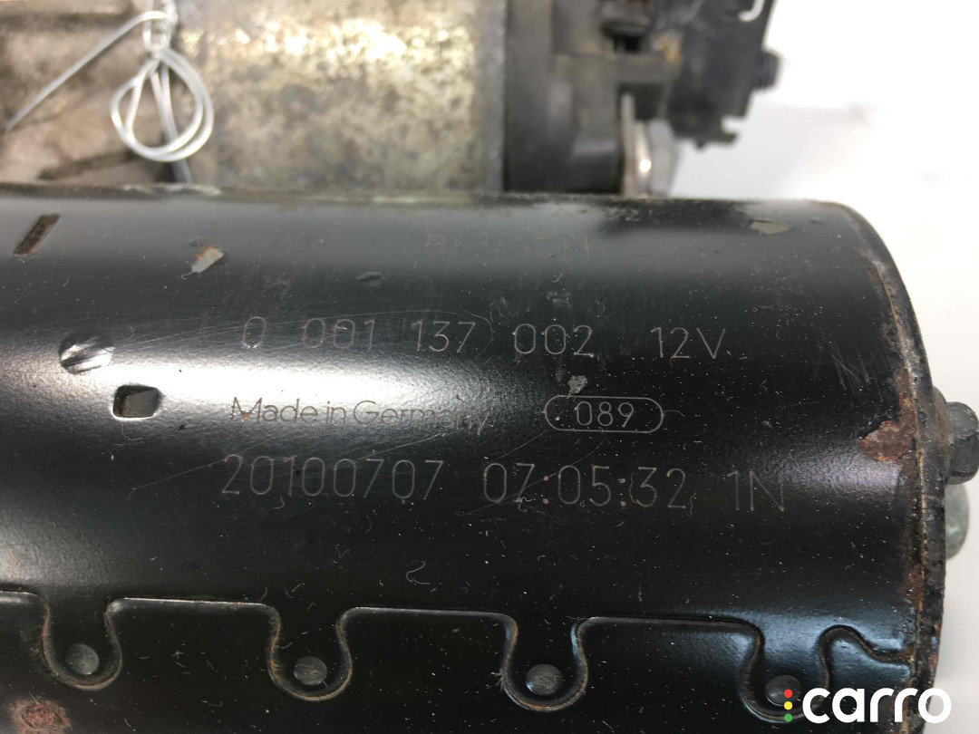 0001137002, 51804744A152 Стартер Fiat Punto 2010г. - фото №6
