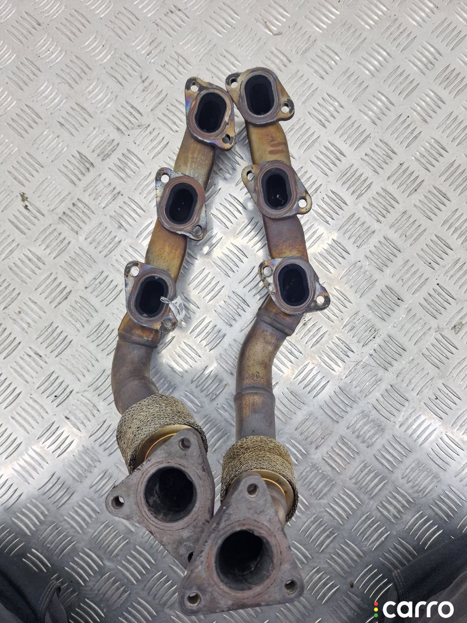 6421400161, A6421400161, A6421400661, 6421400661 Коллектор выпускной Mercedes ML W164 2005г. - фото №3