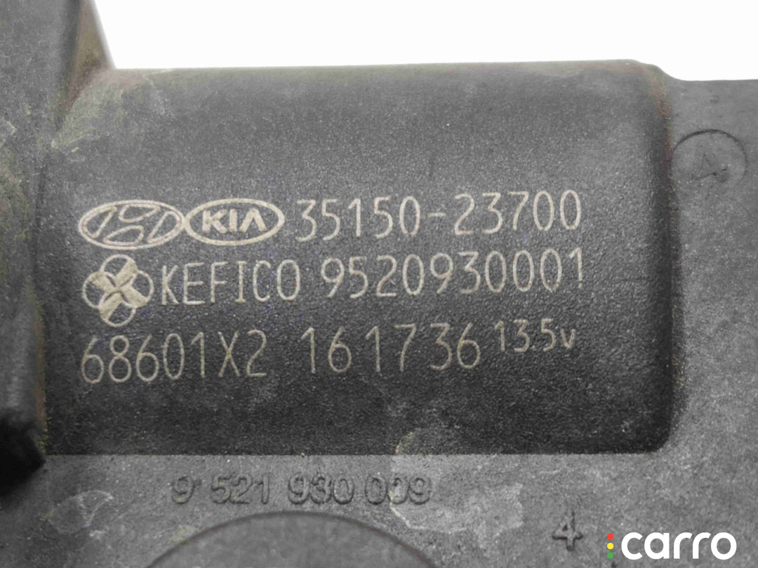 3515023700 Клапан холостого хода Hyundai Coupe 2006г. - фото №4