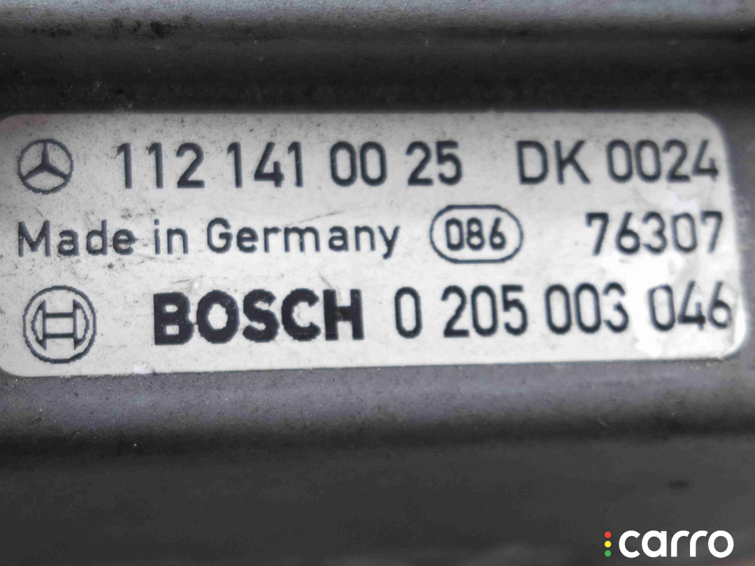 1121410025, 0205003046, A1121410025 Заслонка дроссельная Mercedes E W210 1997г. - фото №6