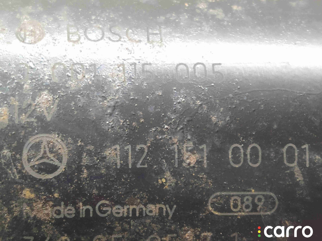 1121510001, 0001115005, A1121510001 Стартер Mercedes E W210 1997г. - фото №7