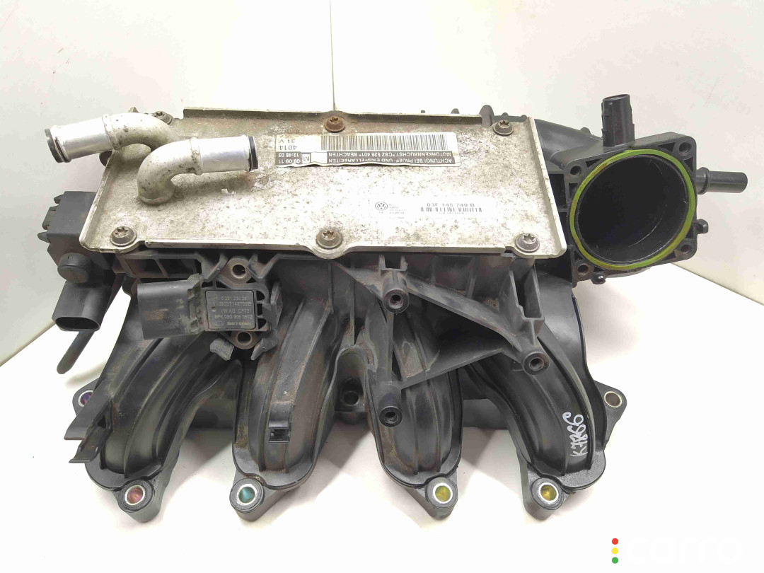 03G906051D, 0261230267, 037906283C, 03F129711H, 03F145749B Коллектор впускной SEAT Leon 2012г. - фото №1