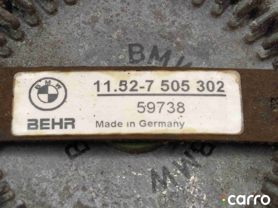 11527505302, 7505302 Вискомуфта BMW 5 E39 2001г. - фото №2