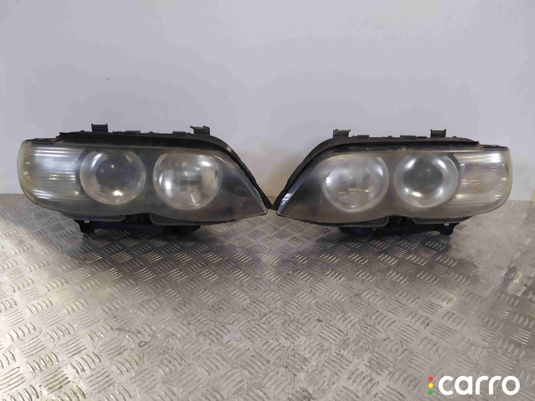 63127164426, 63127164425, 7164425, 7164426 Фара передняя (комплект) BMW X5 E53 2005г. - фото №1