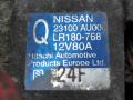 QG18, 23100AU000, LR180-768 Генератор Nissan Primera 2002г. - фото №8