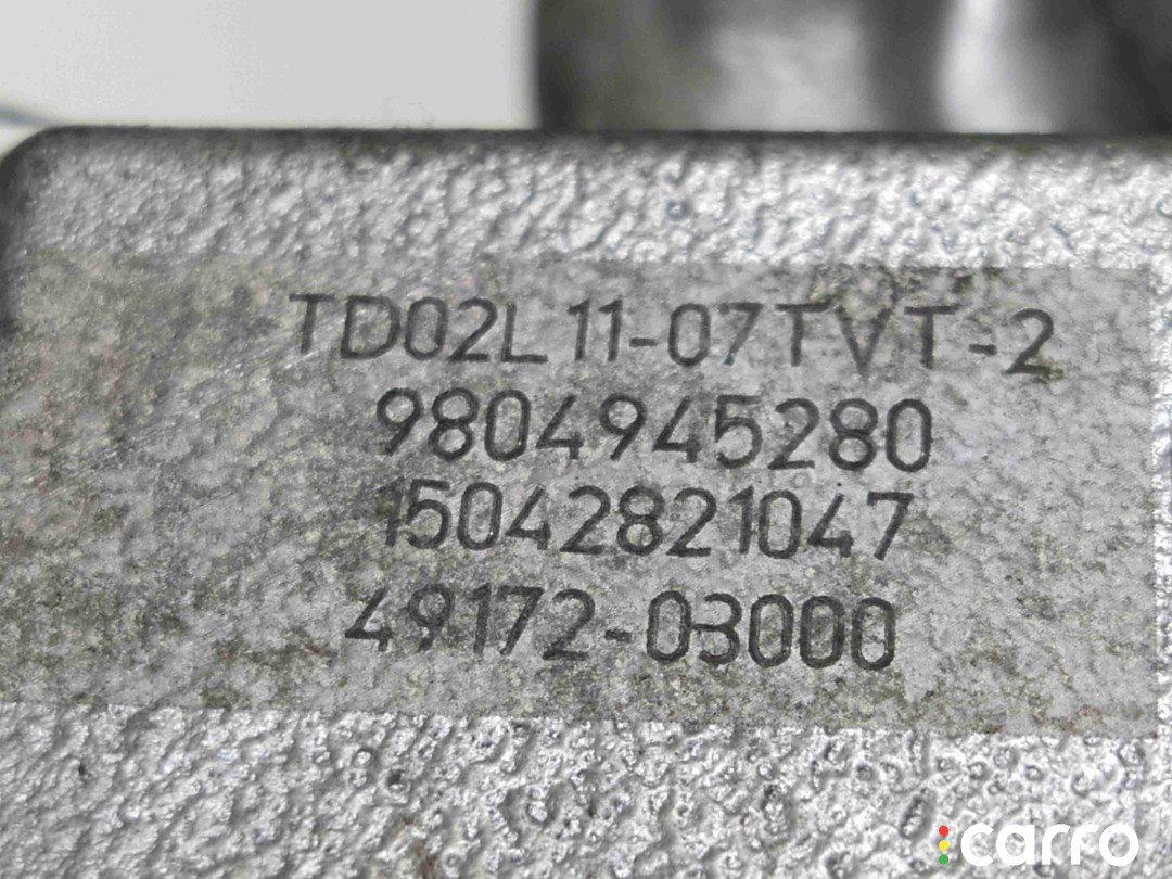 9804945280 Турбина Peugeot Partner 2015г. - фото №2