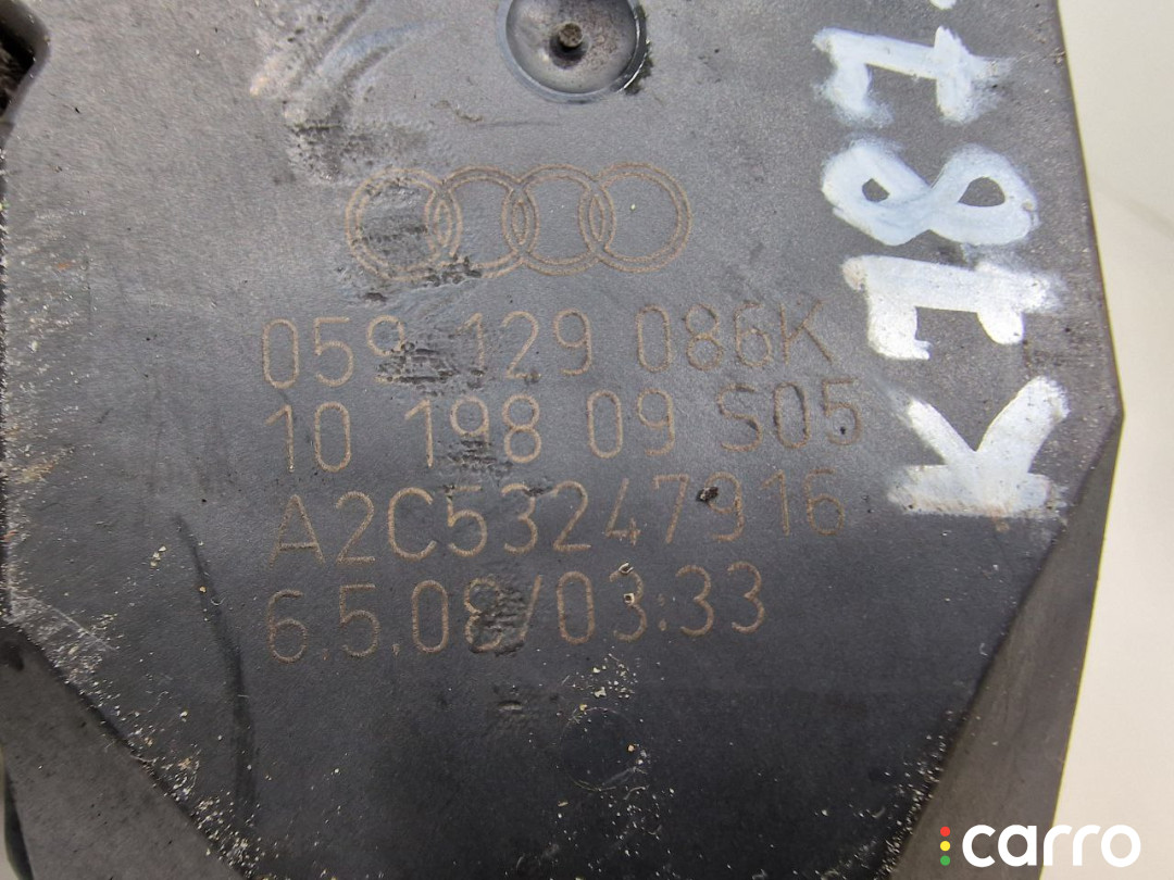 059129086K, 1019809S05, A2C53247916 Сервопривод заслонок впускного коллектора Audi Q7 2008г. - фото №4
