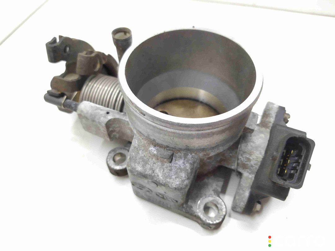 3517022600, 3510023751 Заслонка дроссельная Hyundai Coupe 2007г. - фото №4