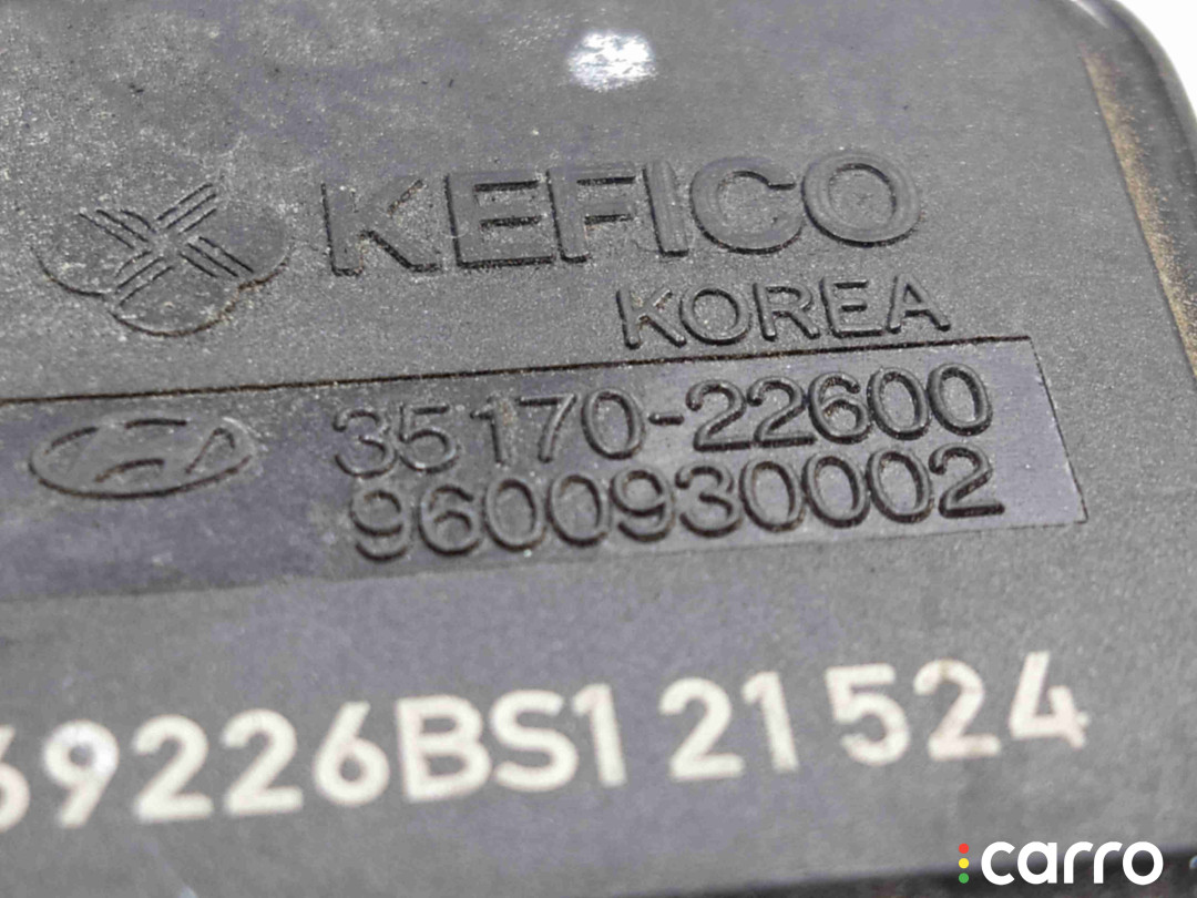 3517022600, 3510023751 Заслонка дроссельная Hyundai Coupe 2007г. - фото №7