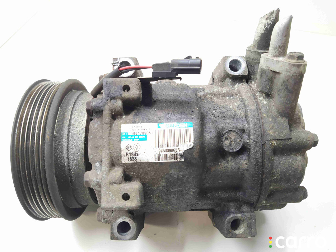SD7V16, 926009865R, KCS0221 Компрессор кондиционера Nissan Qashqai 2010г. - фото №5