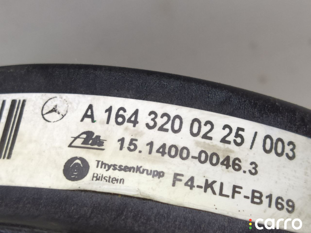 A1643200225 Пневмоподушка Mercedes ML W164 2005г. - фото №4