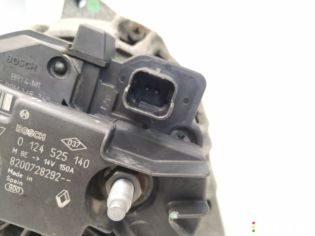 0124525140, 8200728292 Генератор Nissan Qashqai 2007г. - фото №5