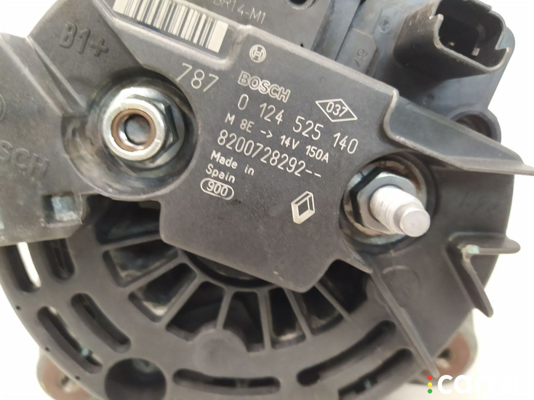 0124525140, 8200728292 Генератор Nissan Qashqai 2007г. - фото №6
