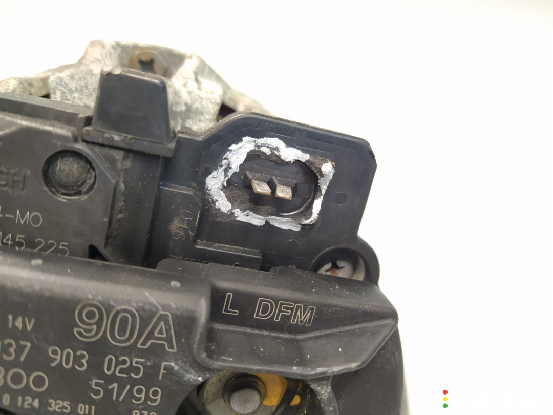 037903025F, 0124325011 Генератор Skoda Fabia 2000г. - фото №6