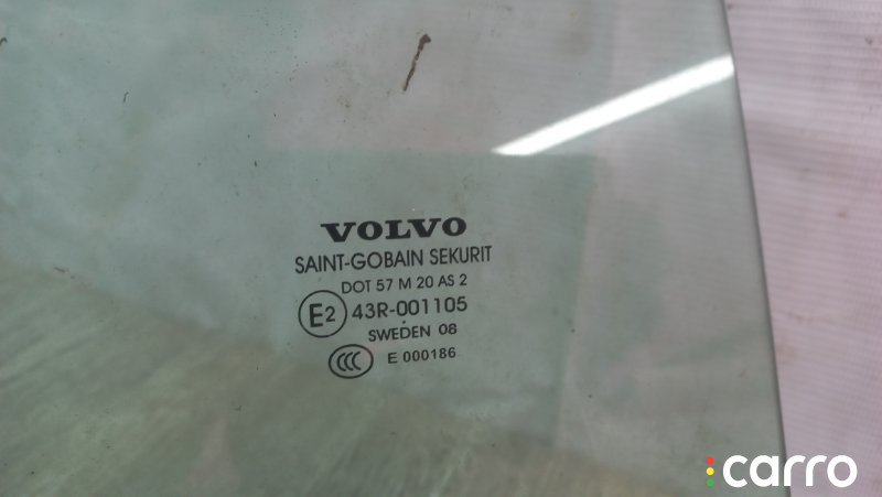 43R001105 Стекло двери Volvo S40 1997г. - фото №2