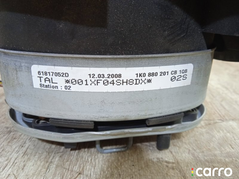 1K0880201CB1QB подушка безопасности в рулевое колесо Volkswagen Passat 2008г. - фото №9