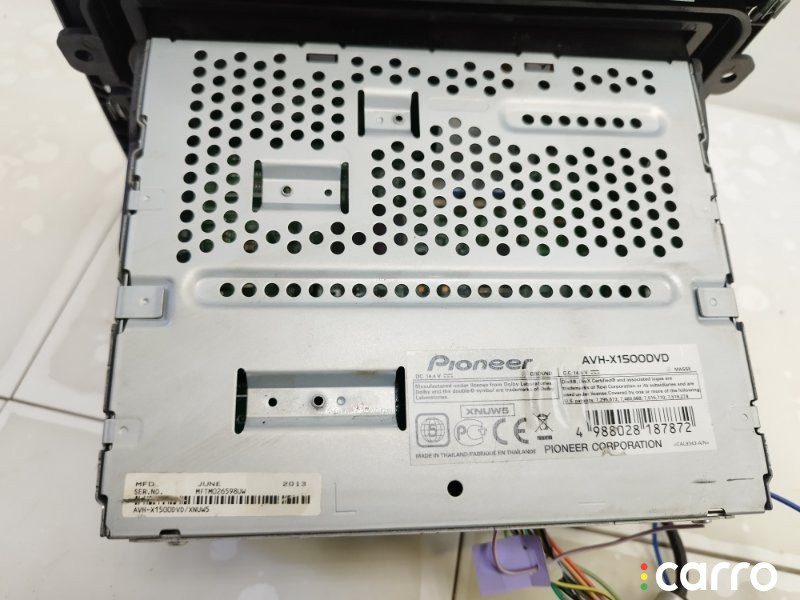PIONEER, AVH-X1500DVD Магнитола Volkswagen Polo 2013г. - фото №7