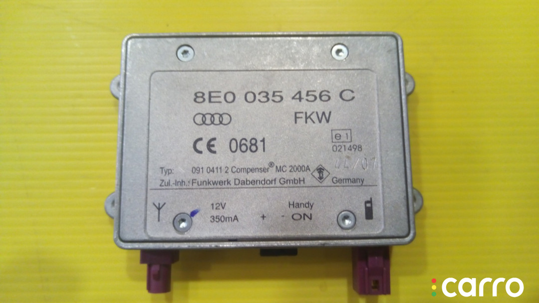 8E0035456C Усилитель антенны Audi A6 C6 4F2 2008г. - фото №1