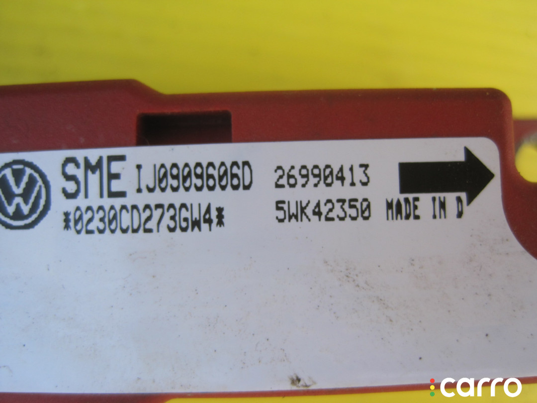 1J0909606D Датчик AIR BAG Volkswagen Golf 4 1J1 - фото №4