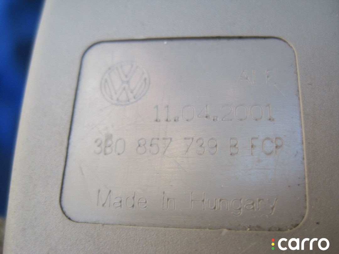 3B0857739B Ответная часть ремня безопасности задняя Volkswagen Passat B5 3B3 2003г. - фото №5