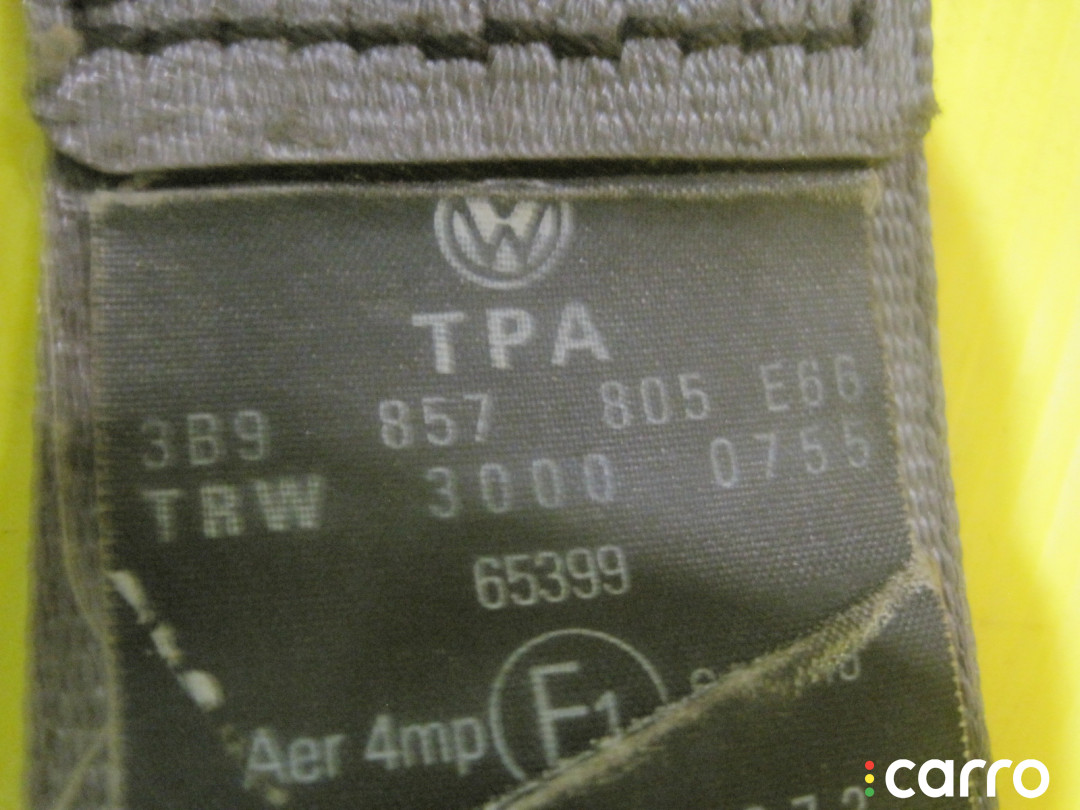 3B9857805 Ремень безопасности задний левый Volkswagen Passat B5 3B5 2000г. - фото №5